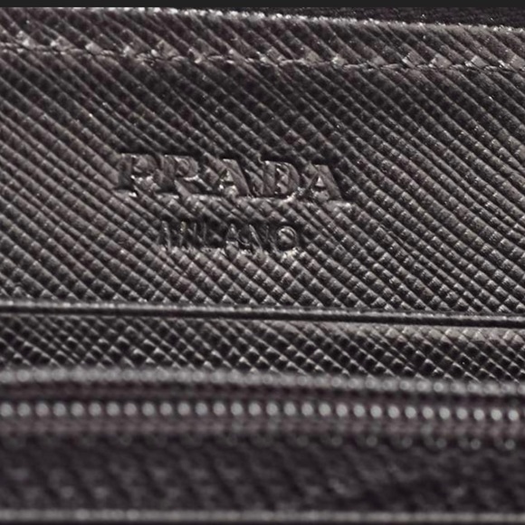 Prada Black Tesutto Nylon Long Wallet - Picture 6 of 15